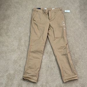 NWT Gap for Good Girlfriend Khaki Pants